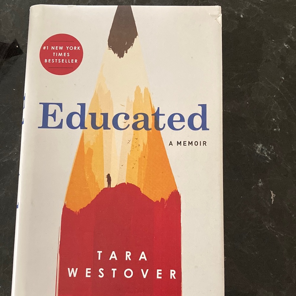 Educated hardcover book